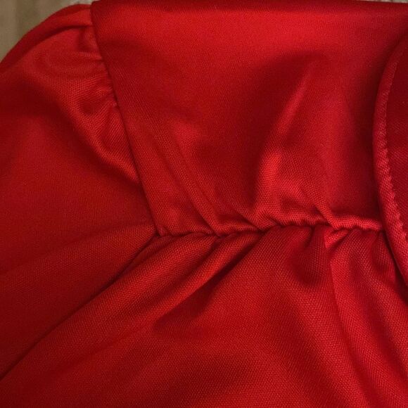 NWT French Toast Girls' Polo Shirt School Uniform Peter Pan Collar Red XXL‎ - Picture 2 of 5